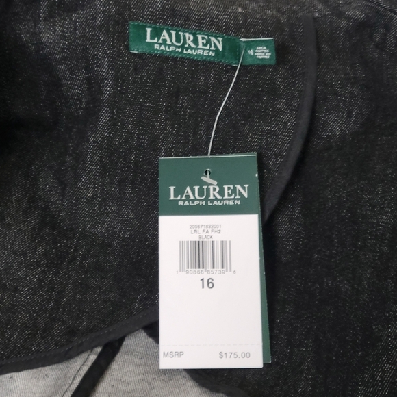 Lauren Ralph Lauren NWT Denim Blazer Jacket Size 16. - Picture 9 of 12